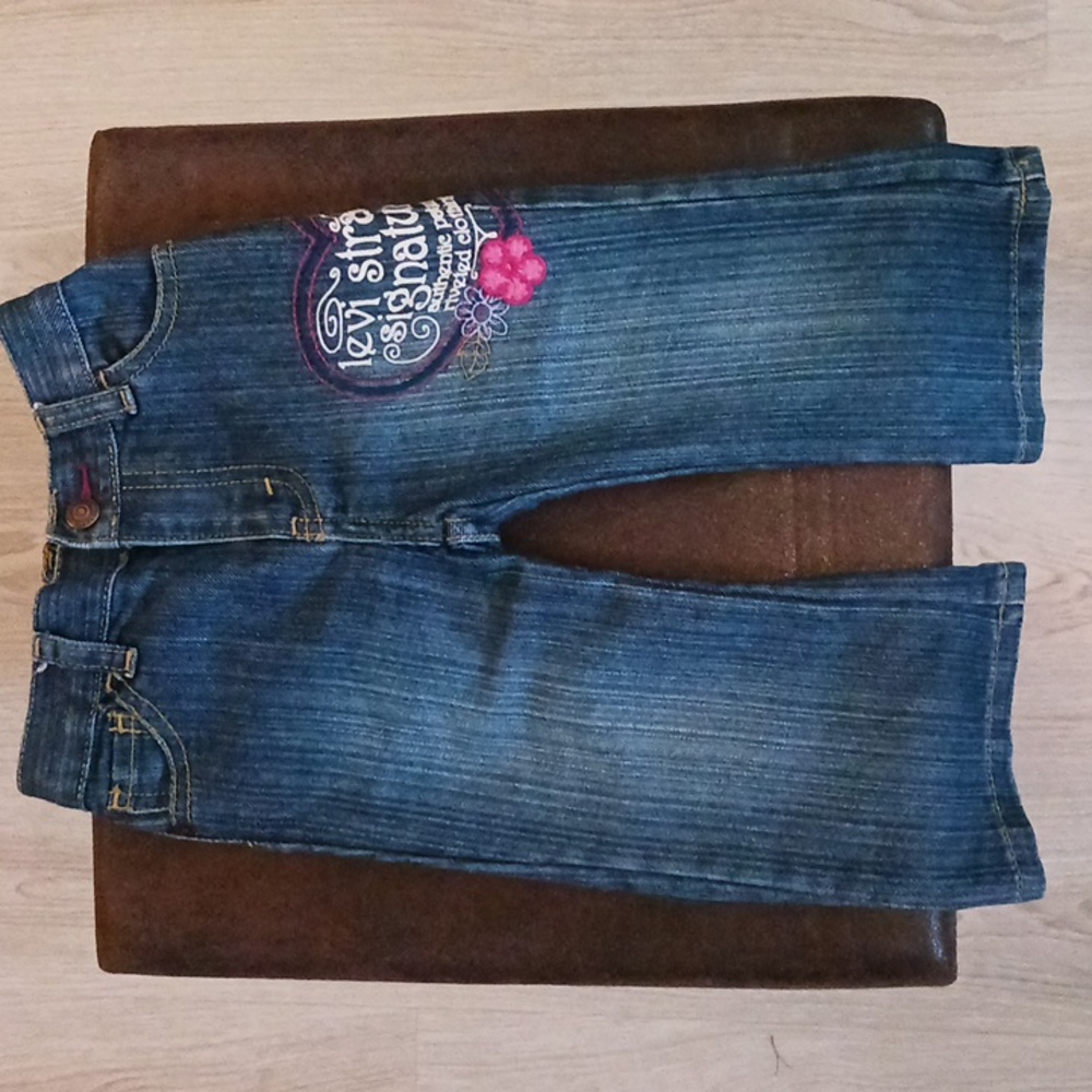 Levi Strauss Signature Embroidered Denim Jeans